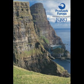 1989, Frerne, rsmappe, postpris 78,70 kr,