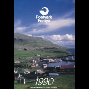 1990, Frerne, rsmappe, postpris 77,90 kr,