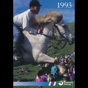 1993, Frerne, rsmappe, postpris 78,50 kr,