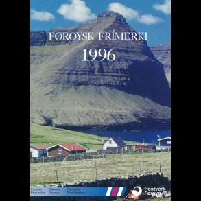 1996, Frerne, rsmappe, postpris 117,00 kr,