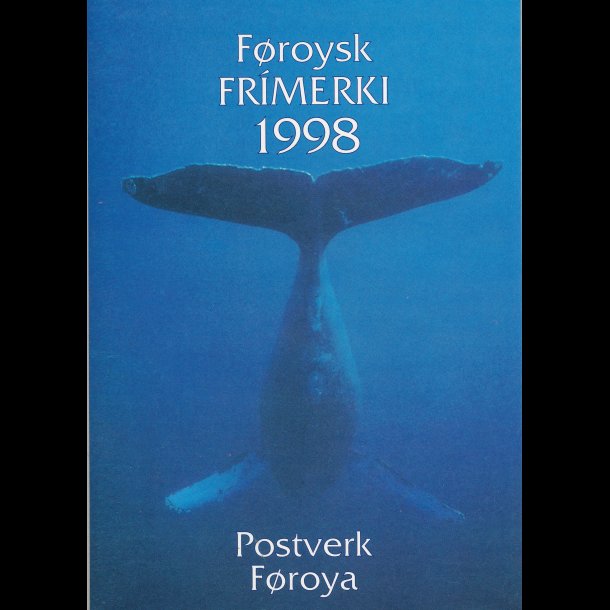 1998, Frerne, rsmappe, postpris 129,00 kr,