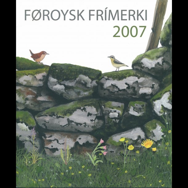 2007, Frerne, rsmappe, postpris 286,00 kr,