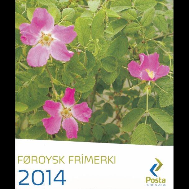 2014, F�r�erne, �rsmappe, postpris 342,50