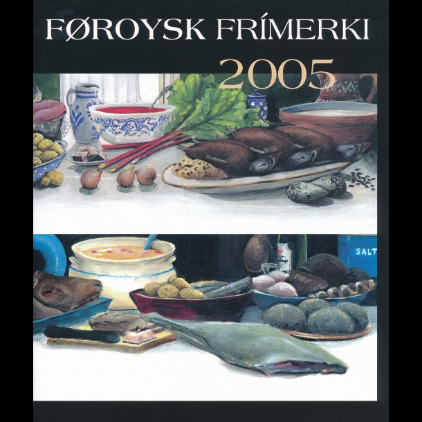 2005, Frerne, rsmappe, postpris 250,50 kr,