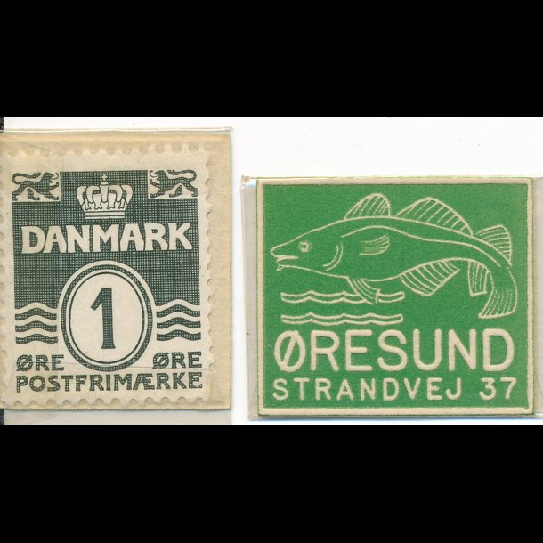 1941-45, Frimrkepenge, resund, 1 re,
