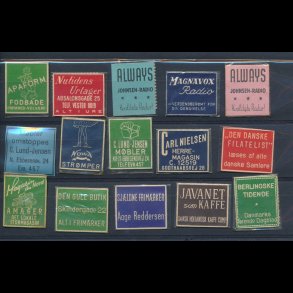 1941-45, Frimrkepenge, 1 re, 15 forskellige (FP15)