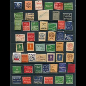 1941-45, Frimrkepenge, 1 re, 50 forskellige, 