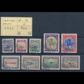 .8-16, Grnland ʘ, 1947, Jakobshavn,