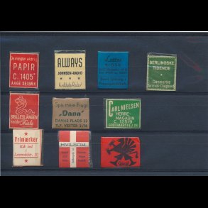 1941-45, Frimrkepenge, 1 re, 10 forskellige, lbnr 3.