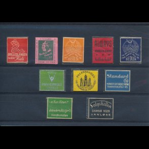 1941-45, Frimrkepenge, 1 re, 10 forskellige, lbnr 6.