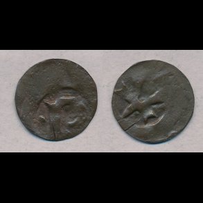 1319-1332, Christoffer II, pennig, Ribe, MB616,