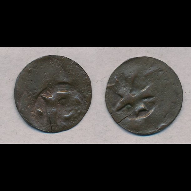 1319-1332, Christoffer II, pennig, Ribe, MB616,