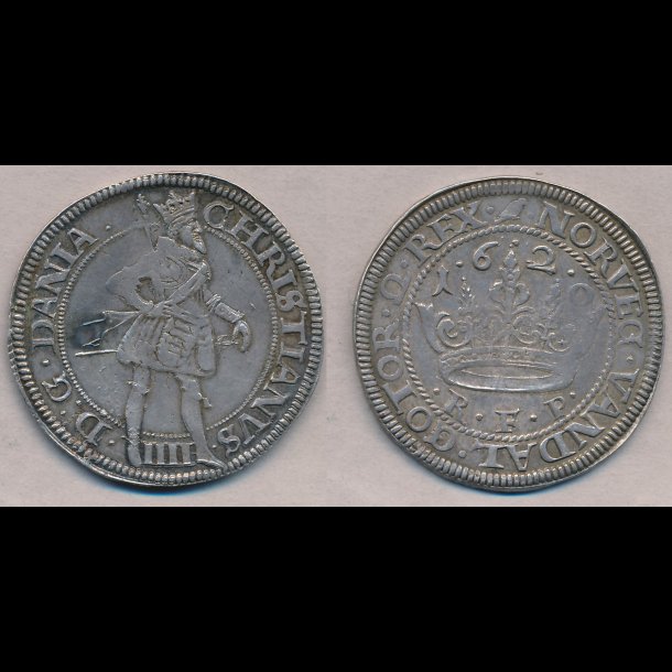 1620, Christian IV, krone, 01, H106C, S44
