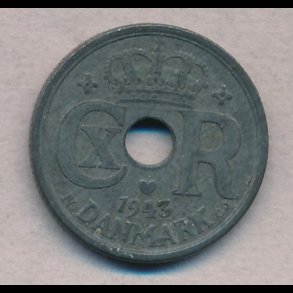 1943, 10 re, zink, 1+/1