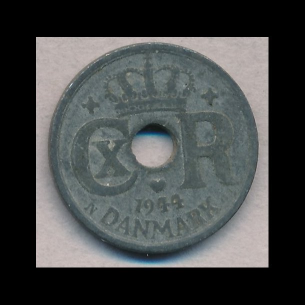 1944, 10 re, zink, 1+/1