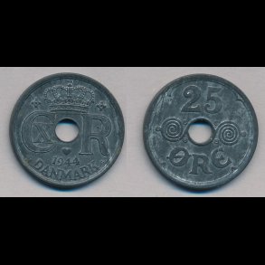 1941, 25 re, zink, 1+/1