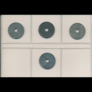 1941-1944, 25 re, zink, 1+, 7465,