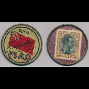 1921-22, The Flag, 25 �re frim�rke, lbnr 202