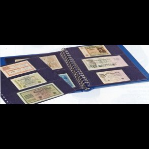 .Seddel album, med sorte mellemblade, 2815