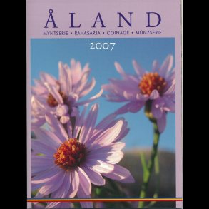 2007, Finland, land, euro mntst, bestende af 1, 2, 5, 10, 20 og 50 cent samt 1 og 2 euro