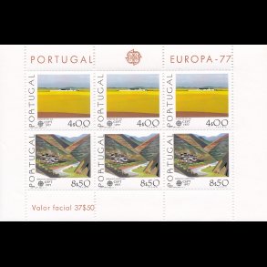 .1348-1349, Portugal, 4$ og 8,50$,Blok  ** Katalogvrdi 300,-