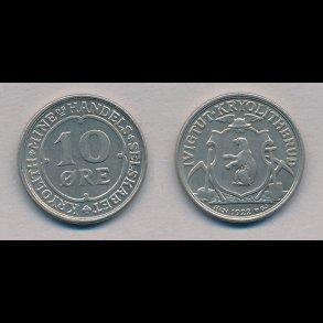 Kryolith Mine & Handelsselskab, 10 re, 1922, 0 / 01