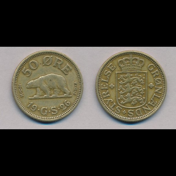 1926, 50 re, Grnland,