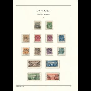 .15-28,  frimrker Danmark/Slesvig,  ʘ, (5086)