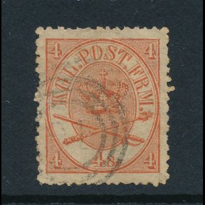 .14, ʘ, 1864-70, Danmark, Krone-Scepter-Svrd, 4361