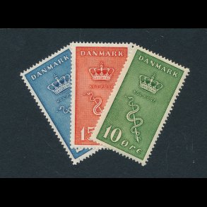 Krftfrimrker, 1929, 3 forskellige, **, 4831