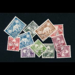 .1-7 og .26-27, ʘ, Kong Christian X og isbjrn,  4508