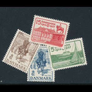 .239-42, Christian X 25 rs regerings jubilum **, TILBUD, 4834