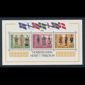 .84-86, **, Nordens hus, F�r� frim�rker miniark, 4909