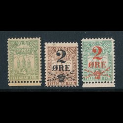 By post mrker, Kbenhavn, 3 forskellige, .4, ,20, .21, 5822