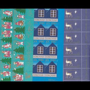 Kickstart din samling af Fr og Grnland juleark, fra fr 1990, Nedsat fra 380,-kr, lbnr 3036,