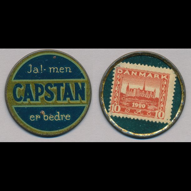 1921-22, Capstan, 10 re frimrke,