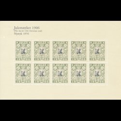 1904-1984, Danske julem�rker i nytryk, katalog v�rdi 6.552,-kr, lbnr 5123