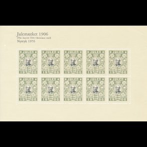 1904-1984, Danske julemrker i nytryk, katalog vrdi 6.552,-kr, lbnr 5123