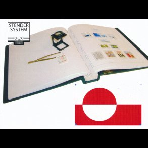 Stender album NORMAL, Gr�nland komplet 1905 - 2023,