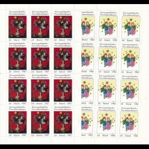 Julemrker fra Island, Sverige, Frerne og Grnland, nedsat fra 500,-kr, 3066,