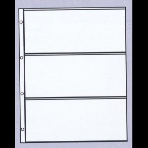 Hartberger lommer til sedler, 3 rum, S-3, 818413,