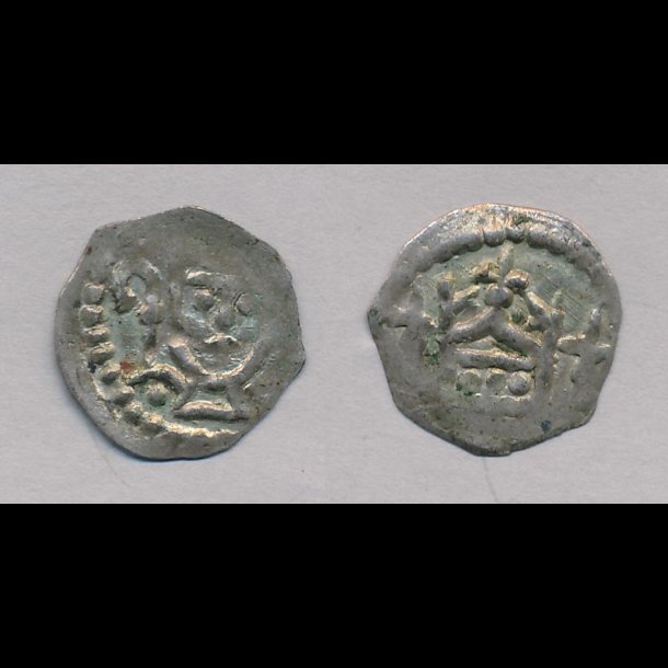 1202 - 1241, Valdemar II, Hbg 25, pennig, Nrrejylland, GF 25,