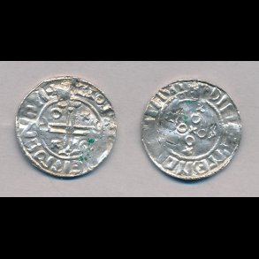 1047 - 1075, Sven Estridsen, Hbg 45, pennig, Slagelse, 1+ / 01, 