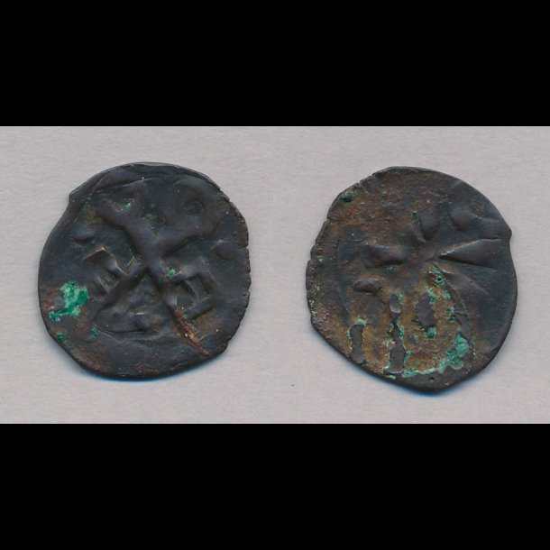 1319-1332, Christopher II, pennig, 1+ / 1, MB 630,