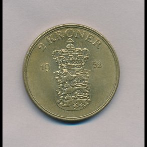 1952, 2 kroner, 