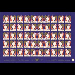 1958, Julemand, helark, utakket, NEDSAT fra 100,-kr,