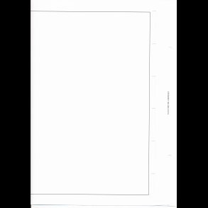 Stender blankoblade med sort ramme, 50 stk,