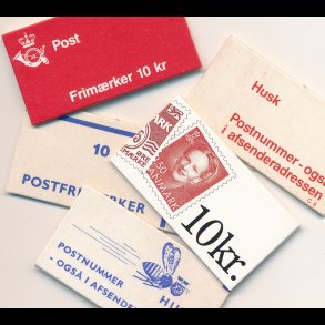 10 kroners automath�fter m. sammentryk striber 0 - C19, 5828,