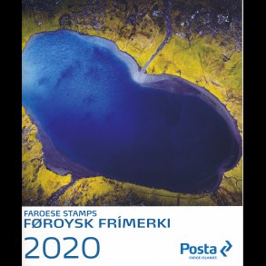 2020, F�r�erne, �rsmappe, postpris 491,-kr