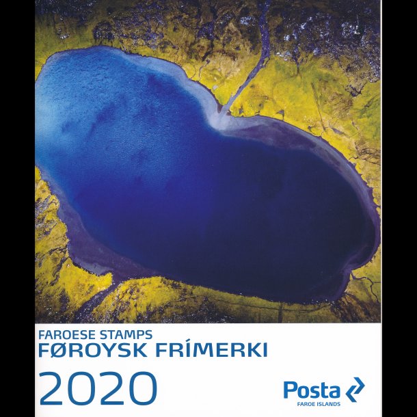 2020, F�r�erne, �rsmappe, postpris 491,-kr